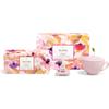 Tea Forte Gift Set with Cafe Cup, Tea Tray, Petite Presentation Box with 10 Handcrafted Pyramid Infuser Tea Bags, Gifts for Mom, Mariposa view 1