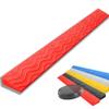 LARAKVEAKV Door Threshold Ramp Plastic Entryway Ramp 3/4" Rise for DoorwaysWheelchairScooterFloor Tile Threshold Transition Ramps Black, Gray, Red, Yellow(Red,1.5" Rise/4cm) view 1