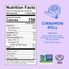 Khloud Protein Popcorn - Cinnamon Roll - 7g Protein Snacks for Adults & Kids - Flavored Popcorn Made with Real Ingredients & Milk Protein Isolate - Non-GMO, Gluten-Free, Kosher - 5oz, 4pk view 2