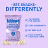 Khloud Protein Popcorn - Cinnamon Roll - 7g Protein Snacks for Adults & Kids - Flavored Popcorn Made with Real Ingredients & Milk Protein Isolate - Non-GMO, Gluten-Free, Kosher - 5oz, 4pk view 4