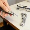 2PC Eyeglass Curvature Adjuster Glasses Frame Bender and Eyeglass Frame Adjustment Multi-Function Tool,Portable Eyeglass Leg Adjustment Repair Tool,Mini Glasses Repair Kit for Optician Tool view 3