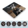 Animal Schnauzer Dog Bathroom Scale Rounded Smart Scale for Body Weight Automatic Power On/Off Weight Scales Accurate Bathroom Digital Scales for Pet Home Bedroom Kitchen view 3