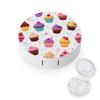 Meaudiwes Makeup Contact Lens Case With Mirror Leak Proof Contact Lens Box Holder For Women Men Sunmmer Colorful Ice Cream Cake view 1