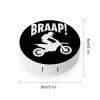 Meaudiwes Women's Daily Leak Proof Contact Lens Box Holder With Mirror Contact Lens Case Dirt Bike Motocross view 2