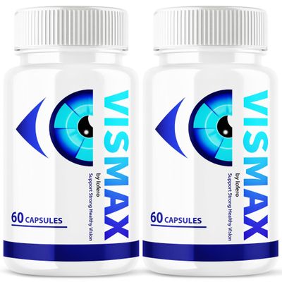(2 Pack) Vismax Revive Capsules, Vis Max Premium Vision Supplement Vitamin Supplement Pills Premium All-Natural Ingredients Advanced Formula for Eyesight Focus Visual Sight Overall Wellness (120 ct)