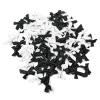 100PCS Mini Polka Dot Grosgrain Ribbon Bows, 0.35Inch Tiny Black White Premade Bowknots, Classic Dotted Fabric Bow for DIY Crafts Gift Wrapping Card Making Sewing Scrapbooking Party Decor Accessories view 4