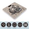 Hand Drawn Fruits Scale for Body Weight Highly Accurate Digital Bathroom Body Scale Digital Bathroom Scales for People Anti-Slip Large LCD Display Smart Scales view 3