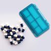 BELLIFFY Travel Organizer Small Airtight Pill Box Portable Sealed Medicine Holder Compact Tiny Case for Travel Health Care Medication Storage view 4