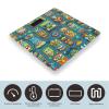 Colorful Tiki Mask Pattern Scale for Body Weight Highly Accurate Digital Bathroom Body Scale Digital Bathroom Scales for People Anti-Slip Large LCD Display Smart Scales view 3