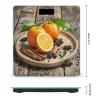 Oranges and Spices Scale for Body Weight Highly Accurate Digital Bathroom Body Scale Digital Bathroom Scales for People Anti-Slip Large LCD Display Smart Scales view 2