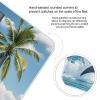 Dolphins and Palm Trees Scale for Body Weight Highly Accurate Digital Bathroom Body Scale Digital Bathroom Scales for People Anti-Slip Large LCD Display Smart Scales view 4