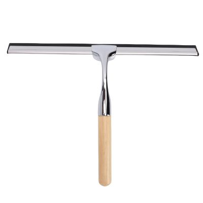 Kelawoly Window Squeegee, Stainless Steel Shower Squeegee with Wide Rubber Scraper for Car, Bathroom Glass Door and Tile