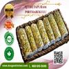 Athreyapuram Pootharekulu, Putharekulu - Indian Sweet by Durga's Kitchen, Handmade Rice Paper Rolls with Monk Fruit Sugar, Grass Fed Cow Ghee, Almonds, Pistachio, Cashew - No Preservatives, 5 Pieces (Sugar Free Dry Nuts) view 2