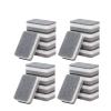 10/20pcs Kitchen Dishwashing Sponge Cleaning Tools Double-side Durable Absorbent Pad Household Clean Tool(20pcs-GraySponge) view 1