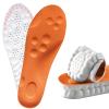 2026 New Steppers Insoles for Men & Women,Shoe Inserts,Anti Fatigue,Shock Absorption,Foot Pain Relief (Orange, Men: 9-9.5/Women: 10-10.5) view 1