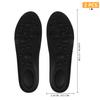 SEWCHICS Shock Absorption Insoles 2 Pairs (Gray + Black 23-27 Size) Arch Support Massage Cushion Foot Pads for Sports and Daily Wear view 2