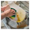 10/50pcs Kitchen Dishwashing Sponge Soft Absorbent Clean Rub Pot Rust Scouring Household Cleaning Brush(20pcs-01) view 2