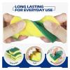 10/50pcs Kitchen Dishwashing Sponge Soft Absorbent Clean Rub Pot Rust Scouring Household Cleaning Brush(20pcs-01) view 3