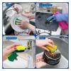 10/50pcs Kitchen Dishwashing Sponge Soft Absorbent Clean Rub Pot Rust Scouring Household Cleaning Brush(20pcs-01) view 4