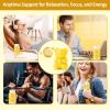 Magnesium Glycinate Gummies 2 Bottles, Sugar-Free for Adults & Kids, Magnesium Gummies for Sleep, Stress & Muscle Relief, Supports Bone & Nerve Health, Vegan, Pectin-Based, Pineapple Flavor view 3