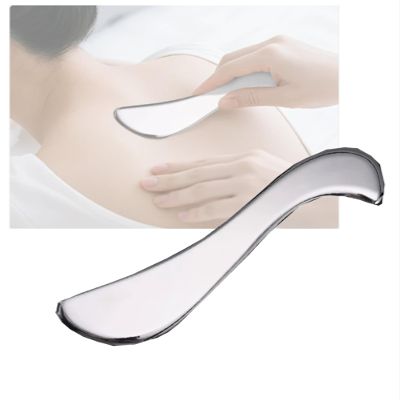 304 Stainless Steel Gua Sha Muscle Scraper Tool, Myofascial Scraping Tools for Physical Therapy, Drainage Massager