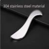 304 Stainless Steel Gua Sha Muscle Scraper Tool, Myofascial Scraping Tools for Physical Therapy, Drainage Massager view 2