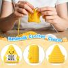 Hweijm Handmade Crochet Cheese Anniversary Present Wife Spouse Valentine Positive Support for Her Punny Romantic Appreciation Gesture Encouragement Cheer Up Support view 3