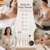 QWORK Tuning Fork Set - 128Hz, 432Hz, 512Hz, 528Hz Weighted & Unweighted Frequency Tools with Mallet, Sound Healing Instruments for Yoga, Meditation & Mindfulness view 3