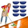 2026 New Chenille Mop Refill Pads for Home Use, Reusable Microfiber Chenille Mop Pads, Washable Wet & Dry Flat Mops Cover, Replacement Mopping Heads for Hardwood, Tile Floor Cleaning (Blue*8) view 1