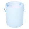 VICASKY 3pcs Blue round Flower Boxes with Lids, Cardboard Floral Arrangement Buckets for Wedding Bouquets, Packaging, and Flower Presentation view 1