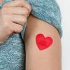 CATIEBYE 20pcs Heart Shaped Bandages Waterproof Breathable Small Adhesive Bandages for First Aid Patch view 4