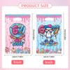 50Pcs 6 7 Birthday Gift Bag, Ice Cream Baseball Drip Party Favor Bags, 67 Meme Themed Birthday Celebration, Candy Treat Goodie Bag Party Supply view 2