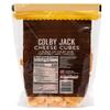 Colby Jack Cheese Cubes , Pre-cubed cheese perfect for platters, melting, or snacking Large, two pound pack , Natural cheese blend of Monterey Jack and cheddar cheeses , Good source of Calcium , Up to 30 servings (4 cubes serving size) 2 pound , 32 o view 2