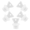 Healeved 5pcs Leakproof Hot Water Bottle Seal Replacement Caps White Silicone Stoppers for Hot Water Bags view 1