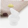 Healeved 5pcs Leakproof Hot Water Bottle Seal Replacement Caps White Silicone Stoppers for Hot Water Bags view 4