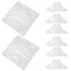 Abaodam 100pcs 45cm Waterproof Floral Wrapping Sheets Plastic Film for Flower Bouquets Bouquet Packaging Material for Florists Weddings and DIY Arrangements view 1