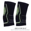 DEARMAMY Professional Ankle Brace 1 Pair Compression Ankle Support Sleeve Anti-sprain Guard Brace for Basketball Men Size S 35-37 with Achilles Tendon Protection view 2