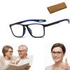 2026 New Auto Focus Glasses Self Adjusting Near and Far Sighted, Intelligent Dual Focus Glasses for Women (Blue,+1.5) view 1