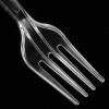 GALPADA 100pcs Disposable Plastic Forks Long Handle Utensils Party Tableware Convenient Cutlery for Dinner Fruit and Western Food view 4