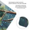 Digital Bathroom Scale Pine Tree Raindropsprinted Accurate Weight Scale,400lb Capacity LCD DisplayvStep-on Technology Tempered Glass view 4