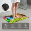 dcetiAAm Flannel Under Sink Mat 35 24 Inch, Easter Gifts No Slip Shower Rug Water Absorbing Shower Decorations for Bathroom Entry Way Rugs Indoor Inside Door Mats view 3