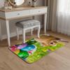 dcetiAAm Flannel Under Sink Mat 35 24 Inch, Easter Gifts No Slip Shower Rug Water Absorbing Shower Decorations for Bathroom Entry Way Rugs Indoor Inside Door Mats view 4