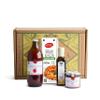 Mercato di Bellina Organic Pizza Kit Gift Basket - Authentic Homemade Gluten Free Pizza Making Kit for Home Cooks, Italian Gift Basket Includes Organic Crust Mix, Sauce, EVOO & Sun-Dried Tomatoes view 1