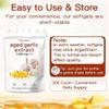 Aged Garlic Extract, 300 Softgels Odorless Organic Garlic Supplement, 2-Year Matured Vegetarian, Non-GMO, All-Natural (2PCS) view 2