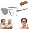2026 New Auto Focus Glasses Self Adjusting Near and Far Sighted, Intelligent Dual Focus Glasses for Women (Orange,+4) view 1