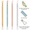 SULIKJHUI 4 Pcs Lottery Ticket Scratcher, Metal Scratcher Tool view 3