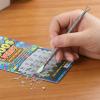 SULIKJHUI 4 Pcs Lottery Ticket Scratcher, Metal Scratcher Tool view 4