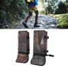 Snake Gaiters, Lightweight Snake Bite Protection for Lower Legs, Adjustable Size for Men Women, with Breathable Polyester forHunting Hiking Camping (Leaf) view 2