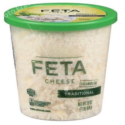 Crumbled Traditional Feta Cheese , delivers a deliciously creamy, tangy flavor inspired by Greek tradition. Made with fresh, simple ingredients, this feta is easy to sprinkle over your favorite dishesfrom salads and wraps to pastas and grain bowls.