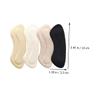 Veemoon 4 Pairs Thickened Silicone High Heels Heel Pads Anti-wear Protective Half-Size Inserts Comfortable Footpads for Women view 2
